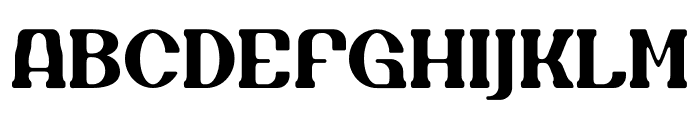 Sejary Grunge Font LOWERCASE