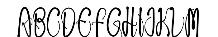 Sejuk Italic Font UPPERCASE