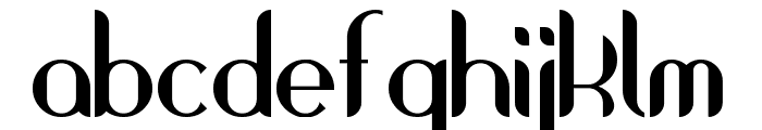 Sektor Dua Font LOWERCASE