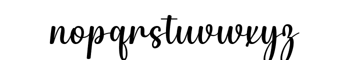 Selanie Font LOWERCASE