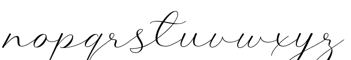 Self-Confident Regular Font LOWERCASE