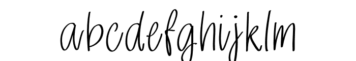 Self love Font LOWERCASE