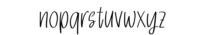 Self love Font LOWERCASE