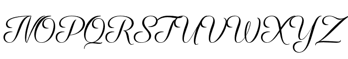 SelfDeception-Regular Font UPPERCASE