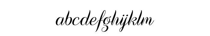 SelfDeception-Regular Font LOWERCASE