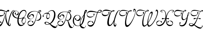 Selfino Script Regular Font UPPERCASE