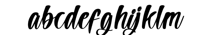 Selfworld Italic Font LOWERCASE
