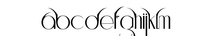 Selimky Font LOWERCASE