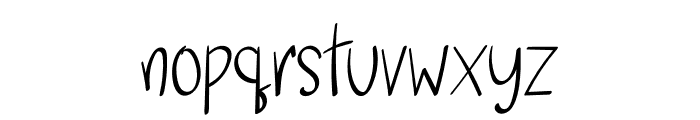 Selina Font LOWERCASE