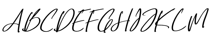 Sellaheby Italic Font UPPERCASE