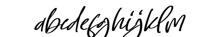 Sellaheby Italic Font LOWERCASE