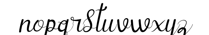 Sellebeew Italic Font LOWERCASE