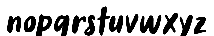 SelliaBold Font LOWERCASE