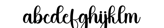 Selling Font LOWERCASE
