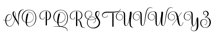 Sellison Regular Font UPPERCASE