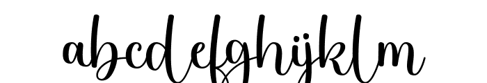 Sellony Font LOWERCASE