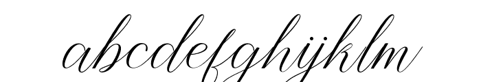Selly Font LOWERCASE