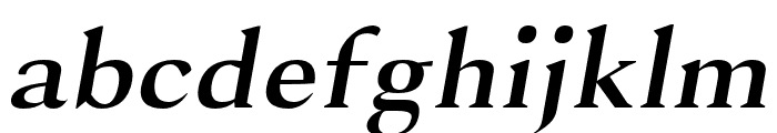 Selma regular-italic Font LOWERCASE
