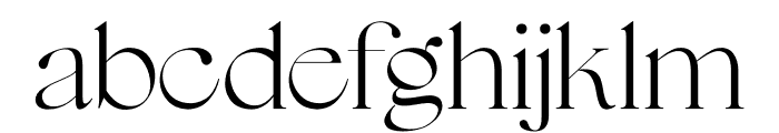 Selofier Font LOWERCASE