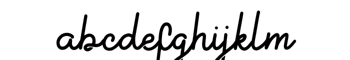 Selylotime Font LOWERCASE