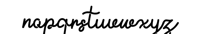 Selylotime Font LOWERCASE