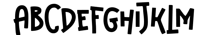 Semack Regular Font UPPERCASE