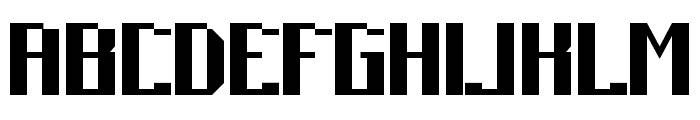 Semi Pixel Font Font UPPERCASE