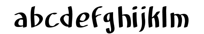 Semi Summer Regular Font LOWERCASE