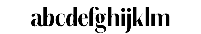 Semiflora Font LOWERCASE