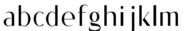 Sempla-Regular Font LOWERCASE