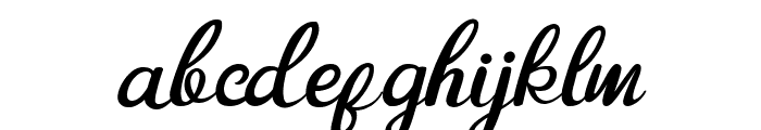 Semtain Font LOWERCASE