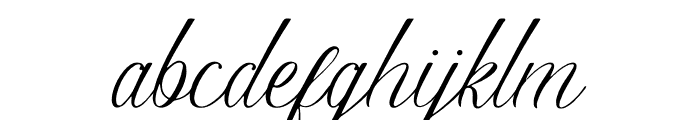 Senailly Font LOWERCASE