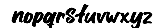 Senandika Script Font LOWERCASE