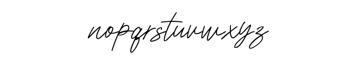 SendianSignature-Regular Font LOWERCASE