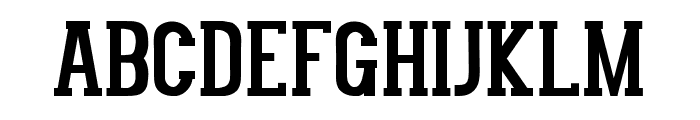 Senior Varsity Regular Font LOWERCASE