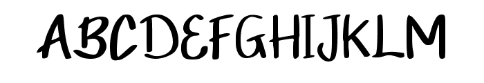 Sennin Regular Font UPPERCASE