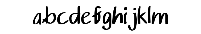 Sennin Regular Font LOWERCASE