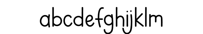 Senoria Font LOWERCASE