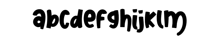 Senoya Bright Font LOWERCASE