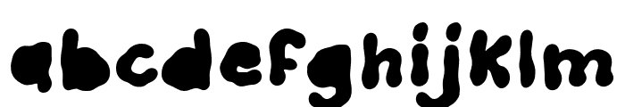 Senseegg-Regular Font LOWERCASE