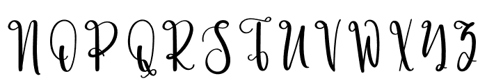 Sensible Font UPPERCASE