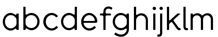 SenticDisplay-Regular Font LOWERCASE