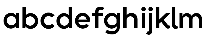 SenticText-Medium Font LOWERCASE