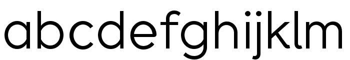 SenticText-Regular Font LOWERCASE