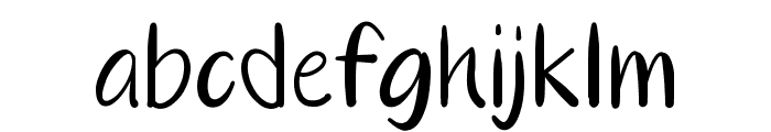 Sephera Regular Font LOWERCASE