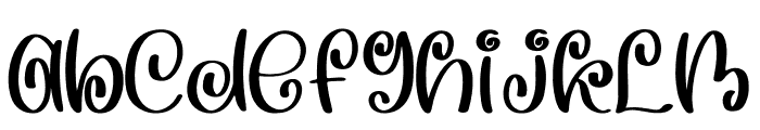 Sepia Love Font LOWERCASE