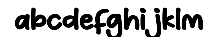 September Halloween Font LOWERCASE