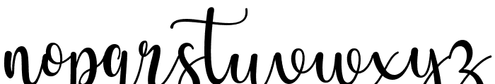 SeptemberScript Font LOWERCASE