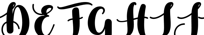 Septhia Bold Italic Font UPPERCASE