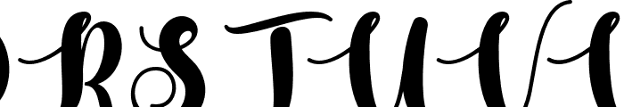 Septhia-Regular Font UPPERCASE